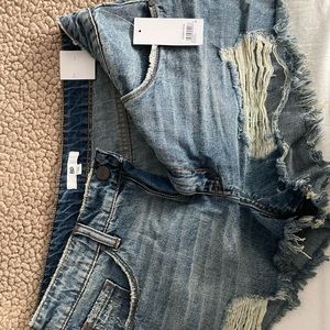 BP high rise denim short from Nordstrom. New with tags
